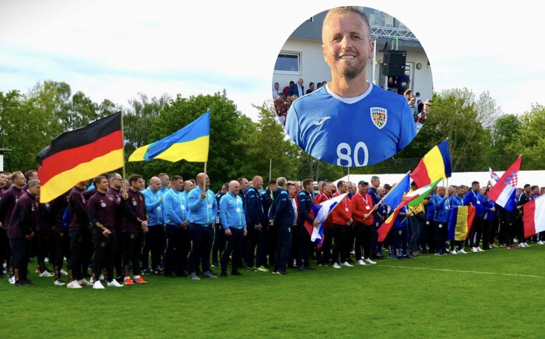 VIDEO | Sergiu CONSTANDA, primarul din Poiana Câmpina, susținut de ACoR Prahova, vicecampion european alături de Echipa Națională de Fotbal a Primarilor din România, la Campionatul European de Fotbal al Primarilor