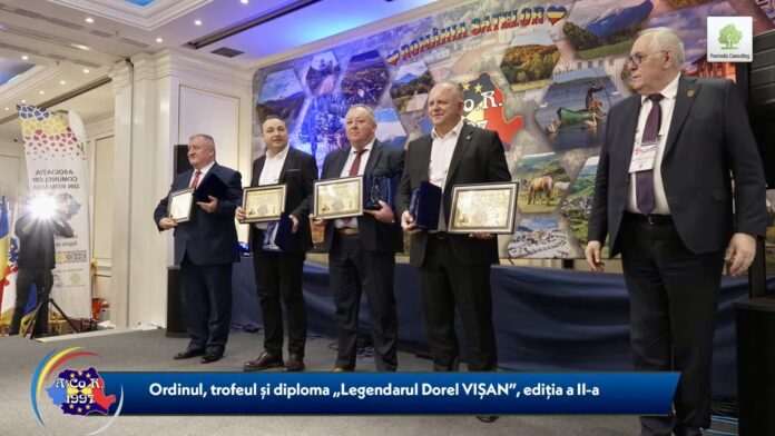 Comuna Măgurele, printre puținele localități din România premiate cu trofeul „Legendarul Dorel Vișan”
