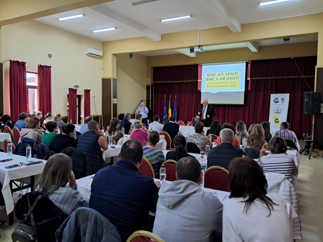 Formare profesională pentru o administrație locală eficientă: Proiect pilot în comunele Măgurele și Lipănești
