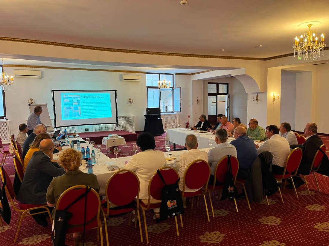 Președintele ACoR Prahova, Vasilică Diaconu, prezent la reuniunea Asociației Comunelor din România de la Sibiu dedicată viitorului administrației locale